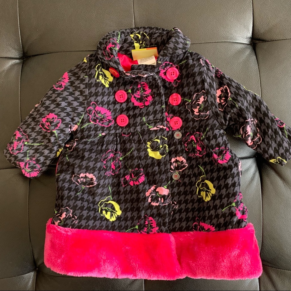 Fancy Coat, NWOT, girls, 12 month